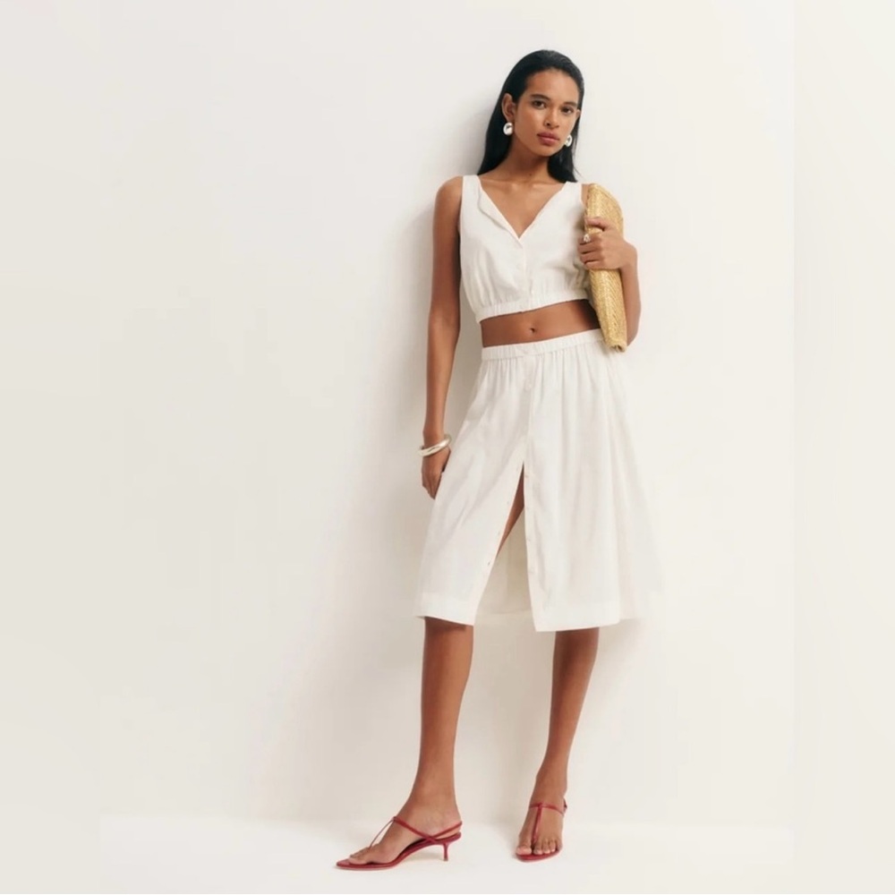 Reformation Naya Two Piece Set - Picture 3 of 5
